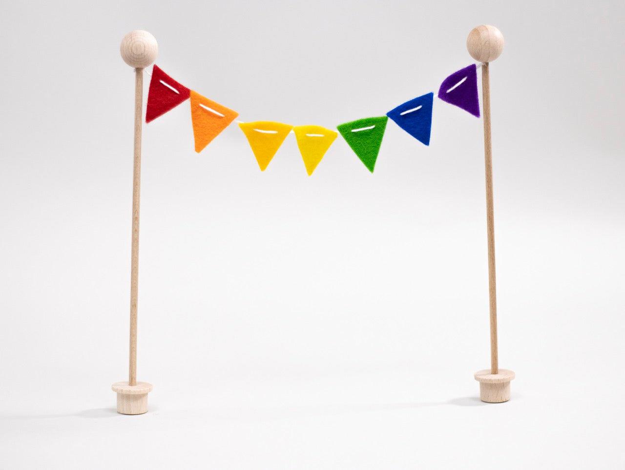 Bunte Regenbogen Wimpelkette