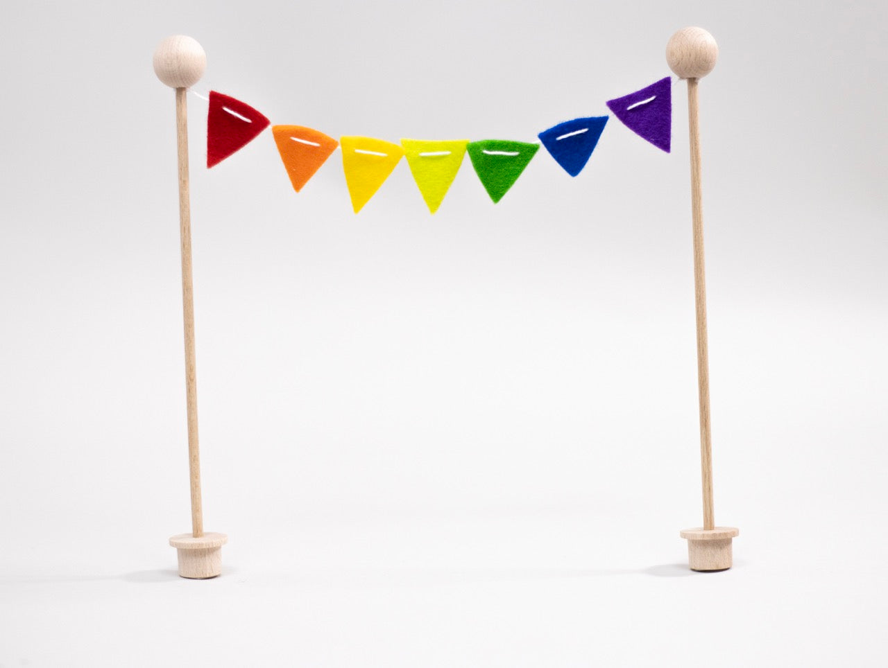 Bunte Regenbogen Wimpelkette