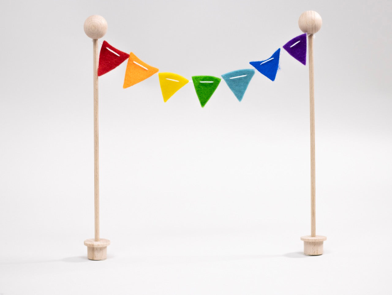 Bunte Regenbogen Wimpelkette