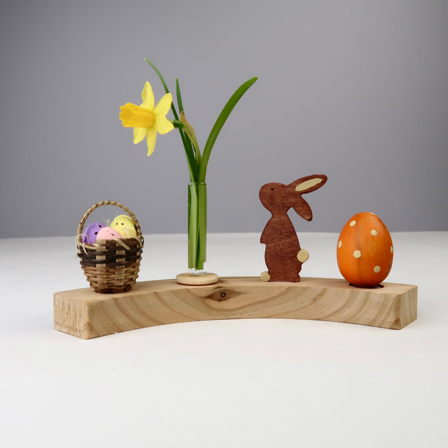 Steckfigur Osterei - Blau