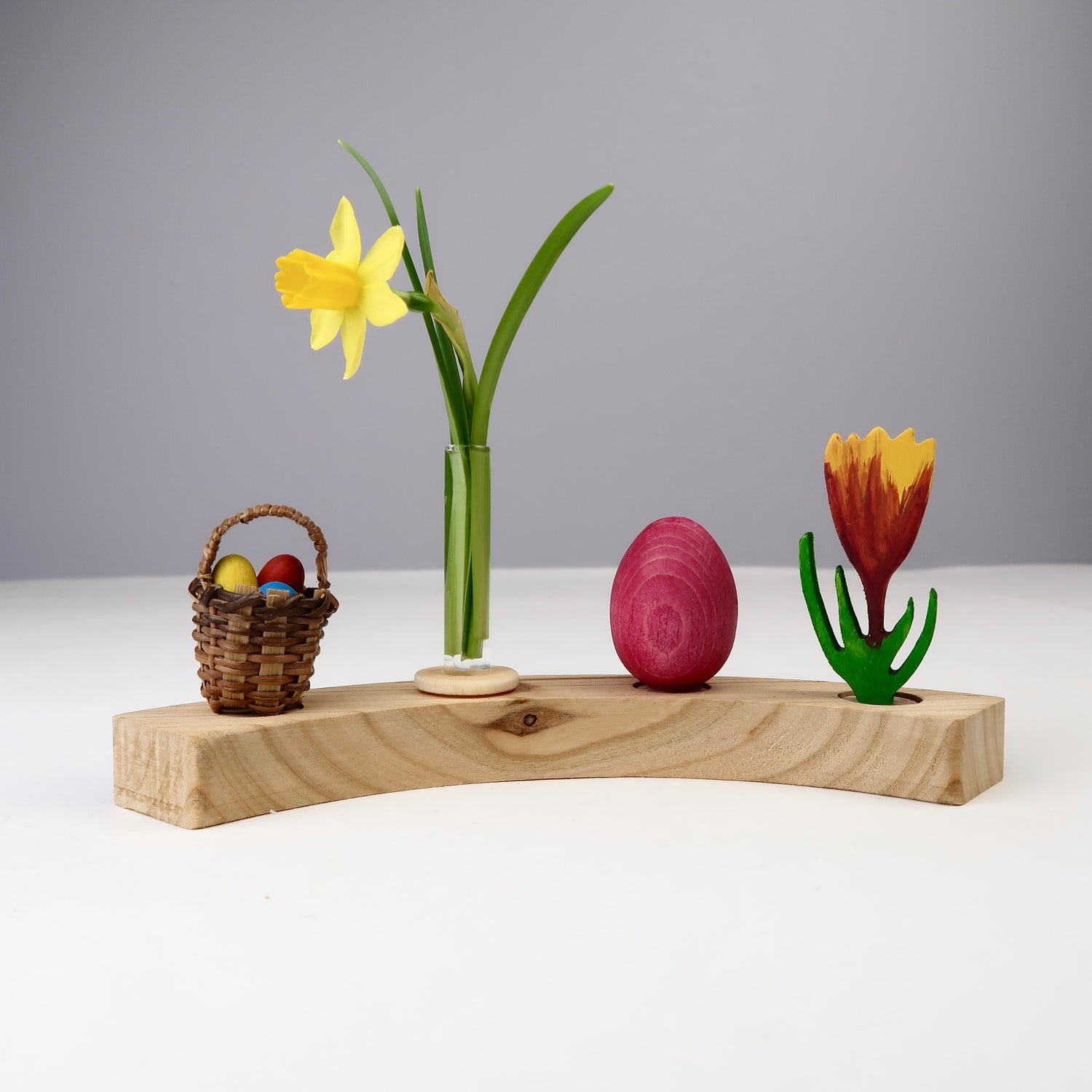 Steckfigur Osterei - Blau