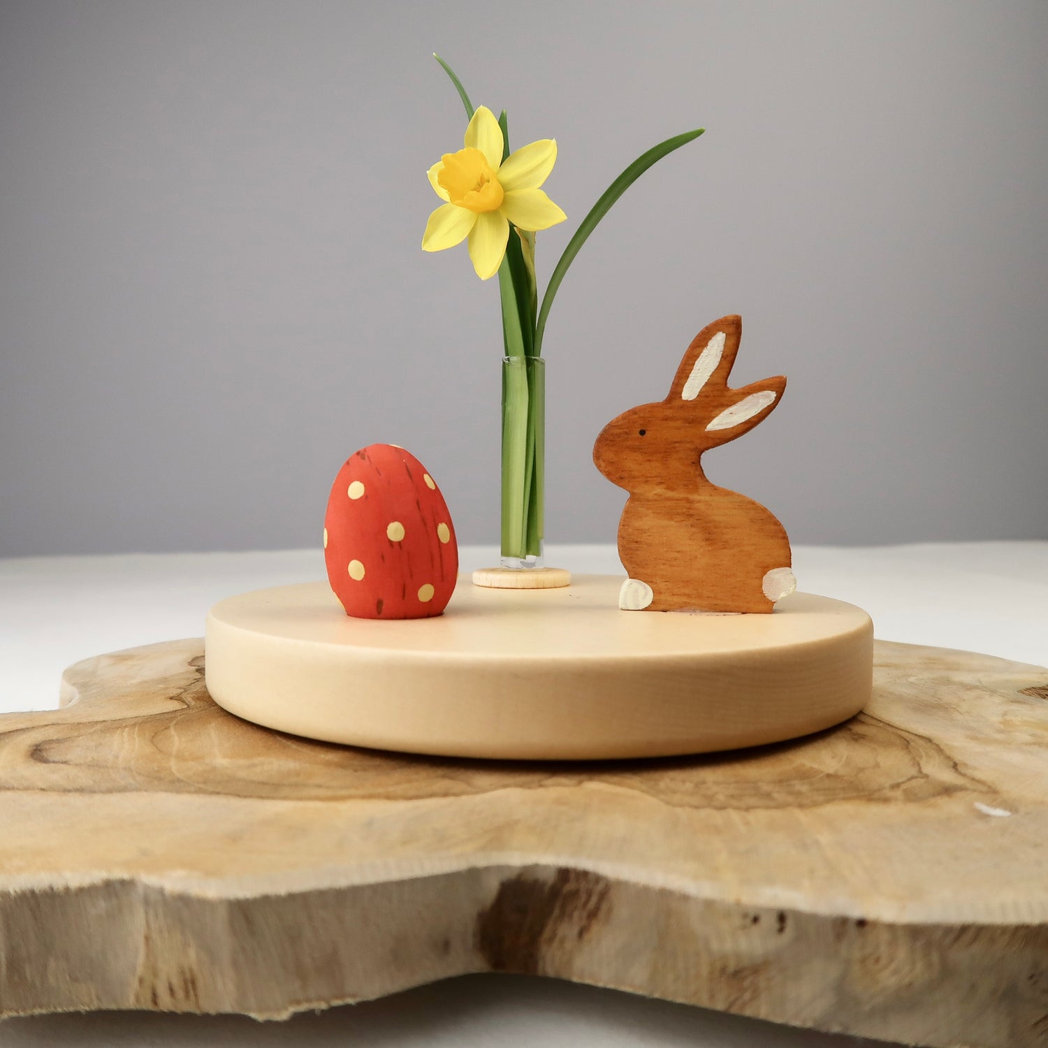 Steckfigur Osterei - Blau