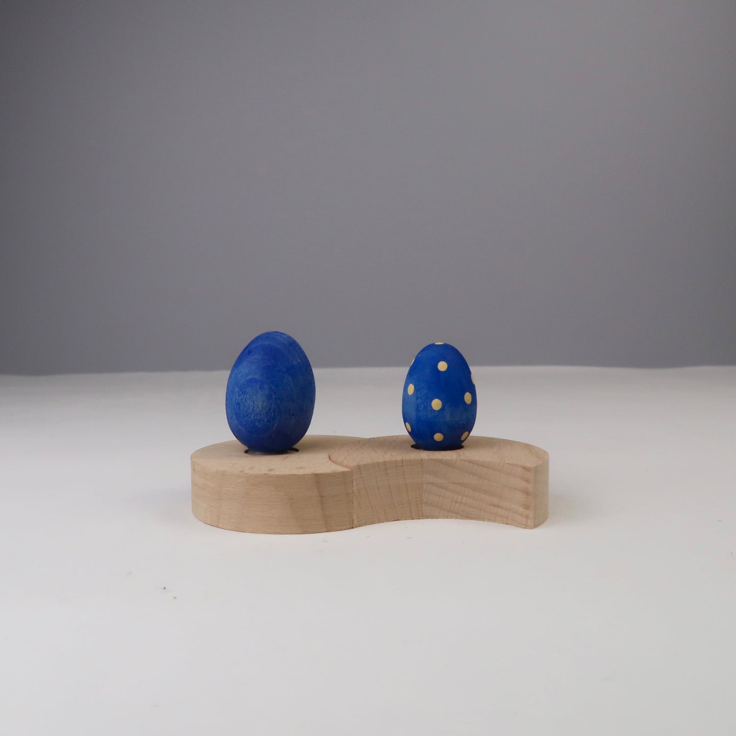 Steckfigur Osterei - Blau