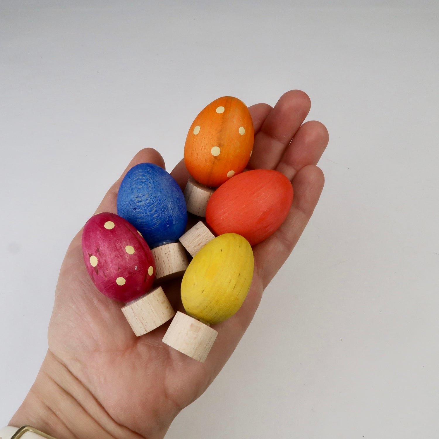 Steckfigur Osterei - Blau