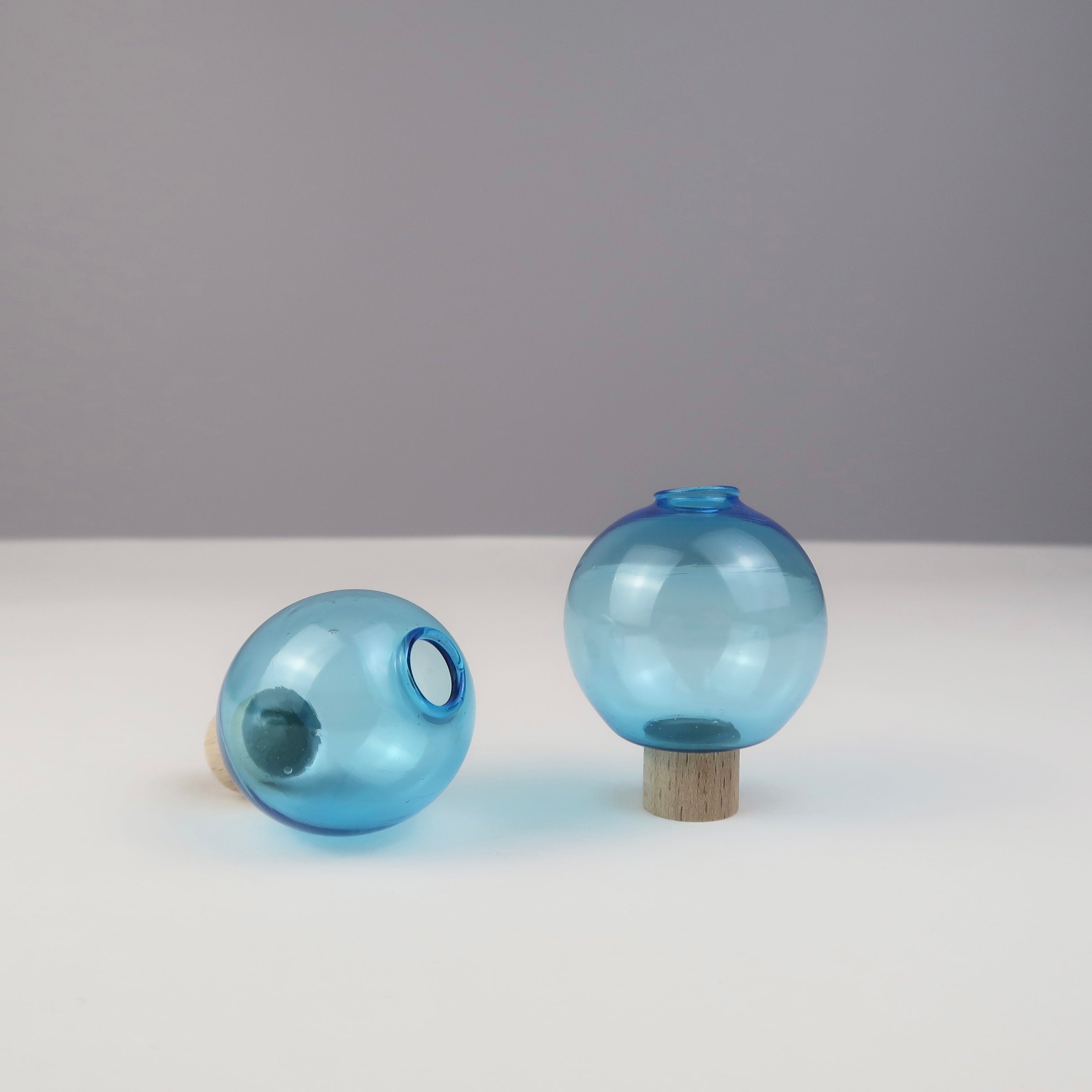TÜRKIS - Bunte Mini Vase für den Geburtstagsring