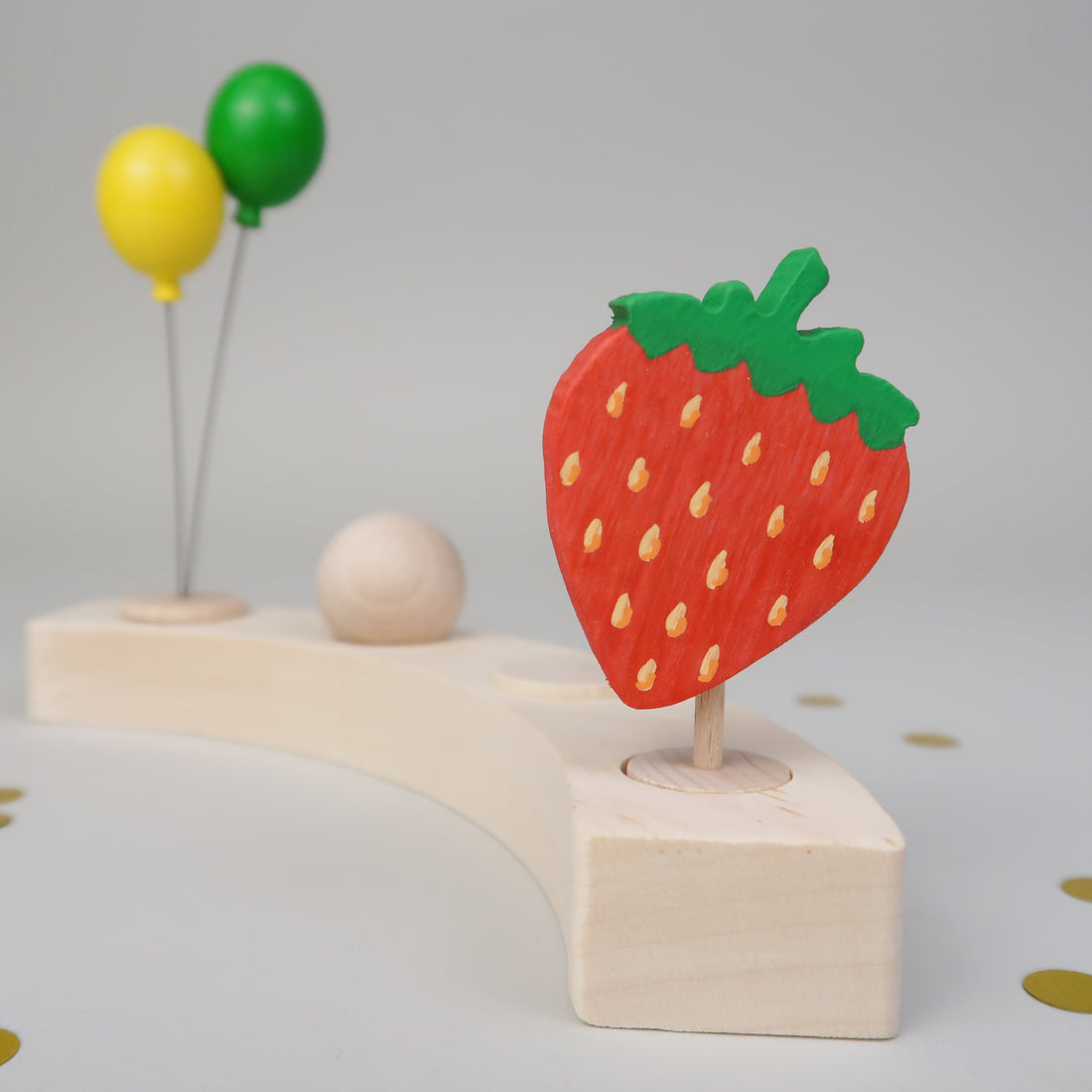Steckfigur Erdbeere