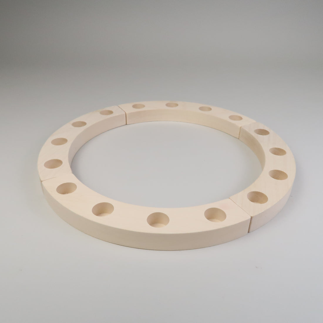 Großer Geburtstagskranz aus Ahornholz