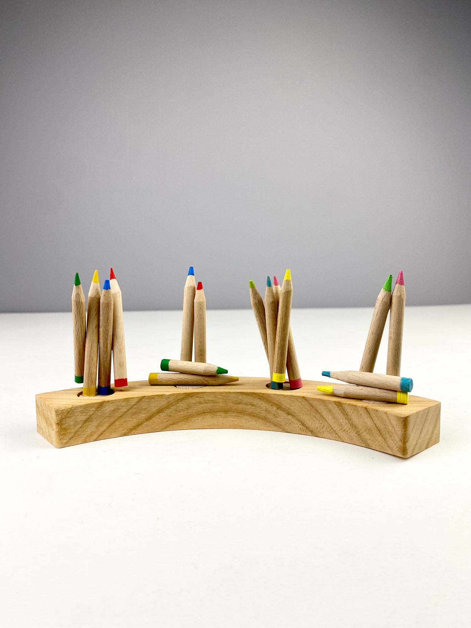 Steckfigur Buntstifte pastell zur Einschulung