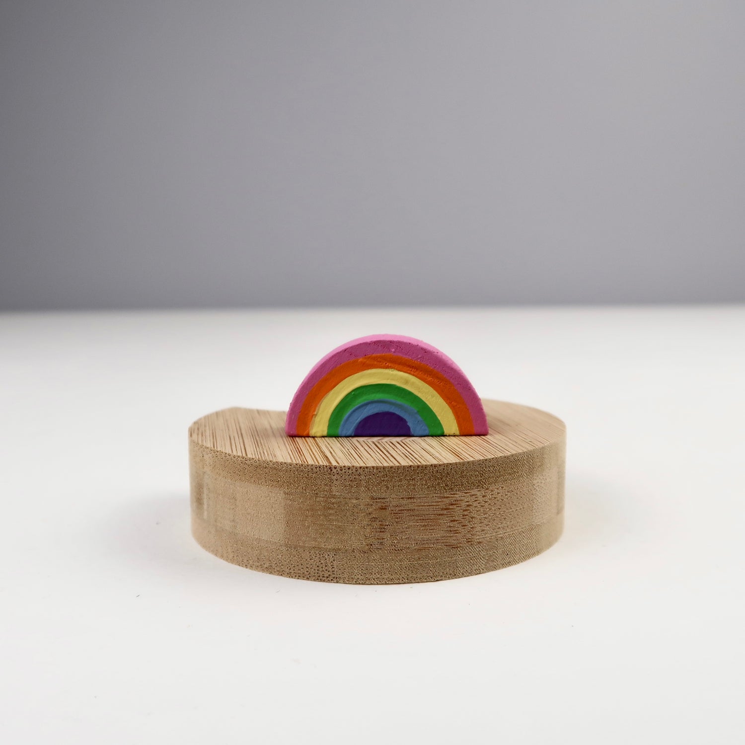 Steckfigur Regenbogen - blau