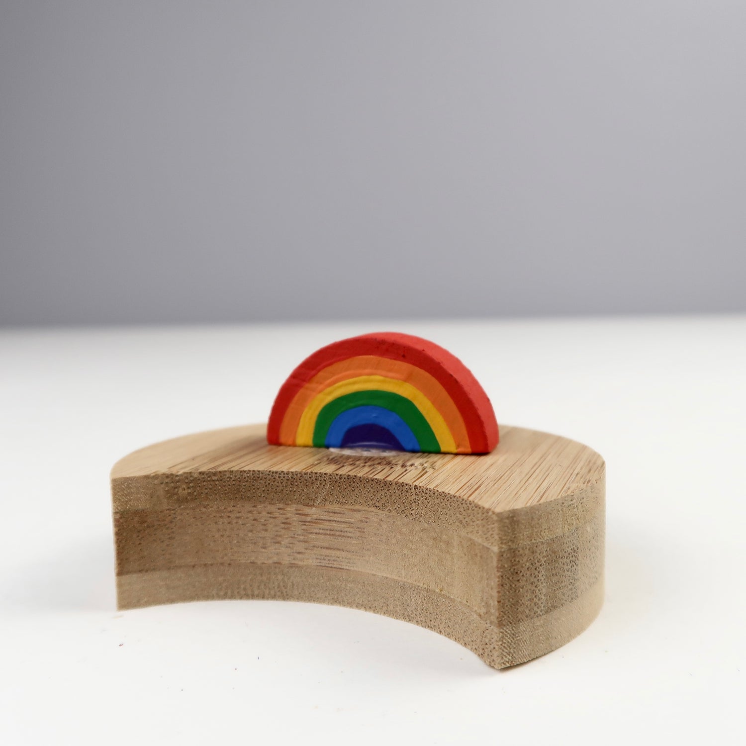 Steckfigur Regenbogen - blau