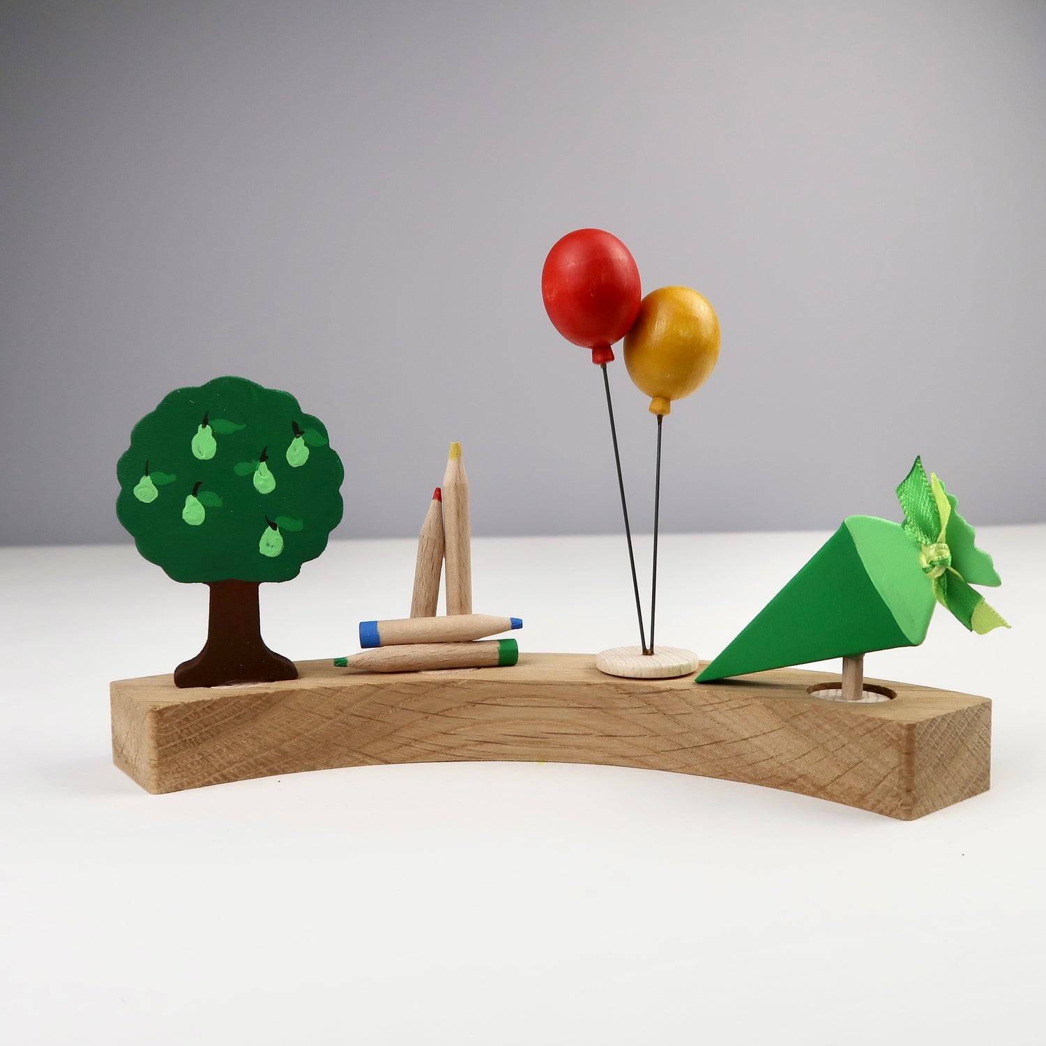 Steckfigur Buntstifte zur Einschulung