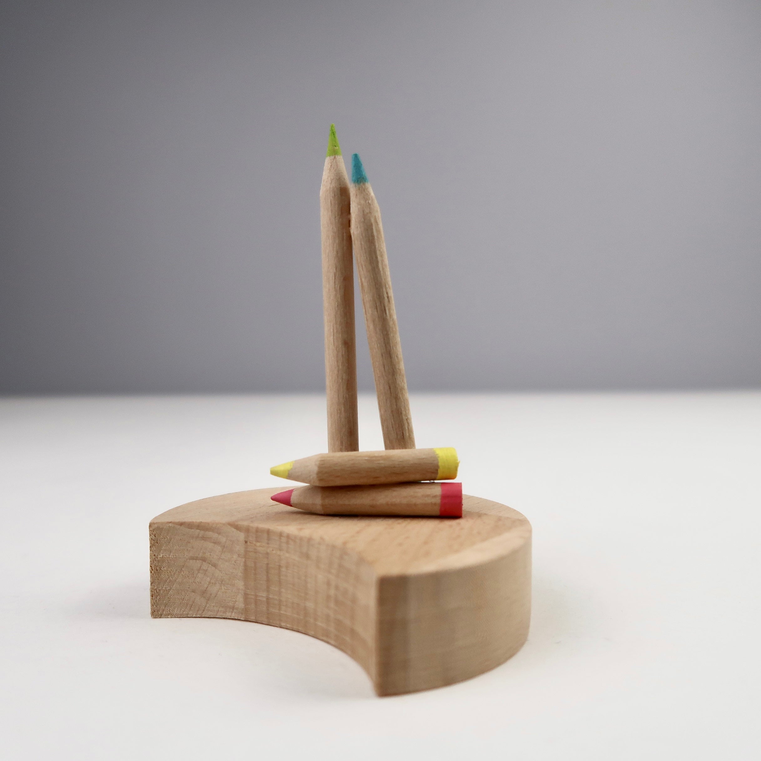 Steckfigur Buntstifte pastell zur Einschulung