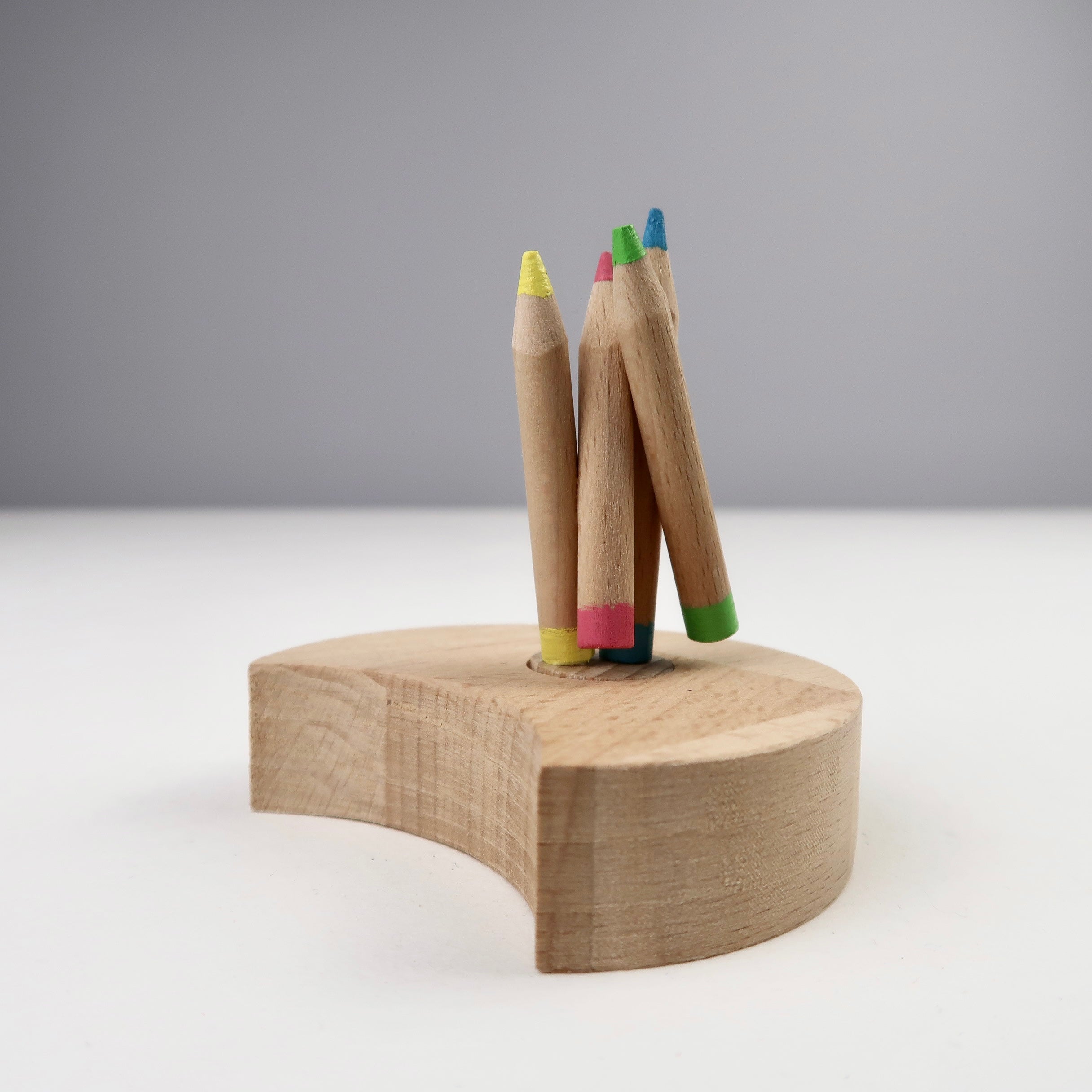 Steckfigur Buntstifte pastell zur Einschulung