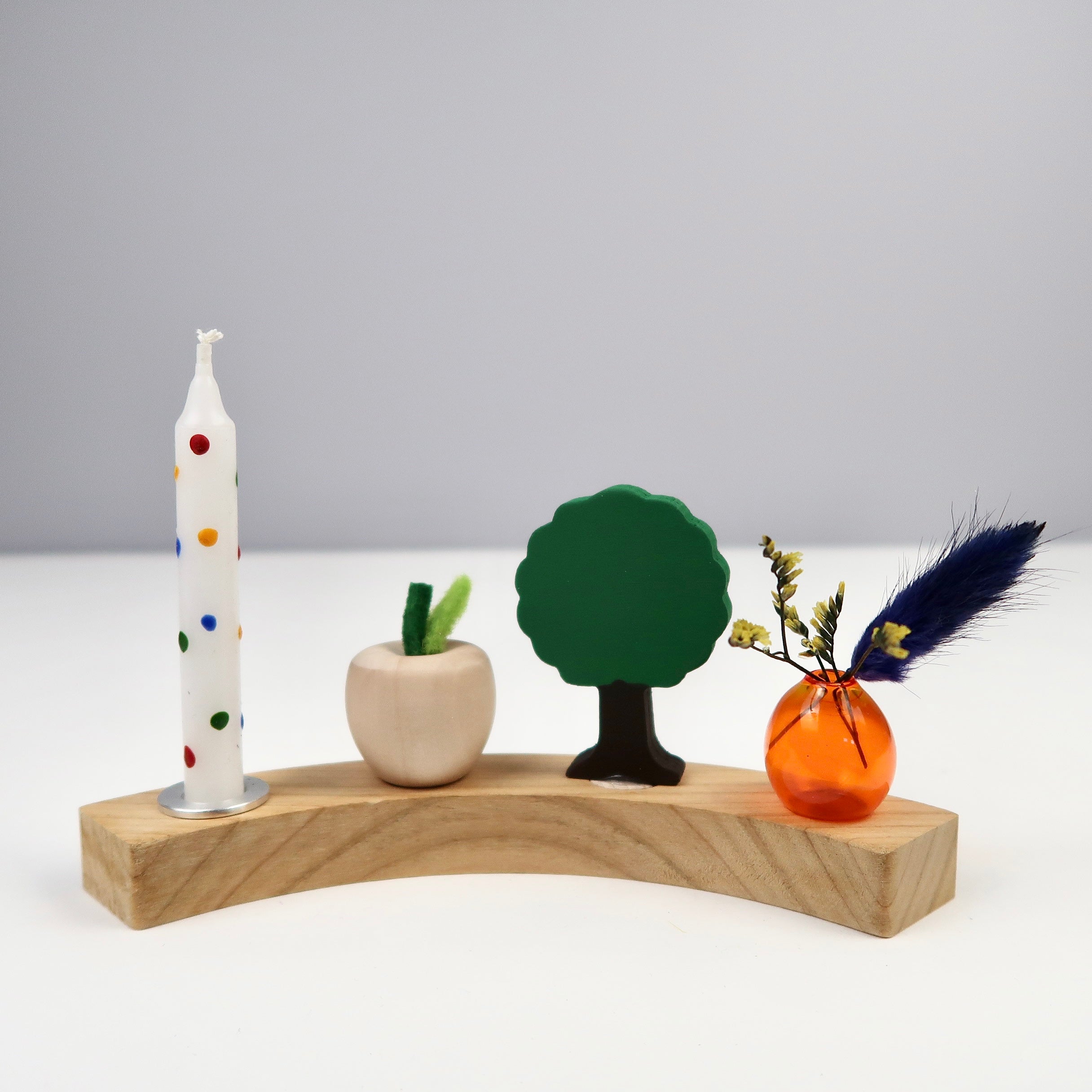 Steckfigur Obstbaum - mit Wunschobst