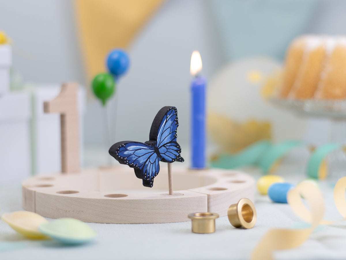 Steckfigur Schmetterling Morphofalter