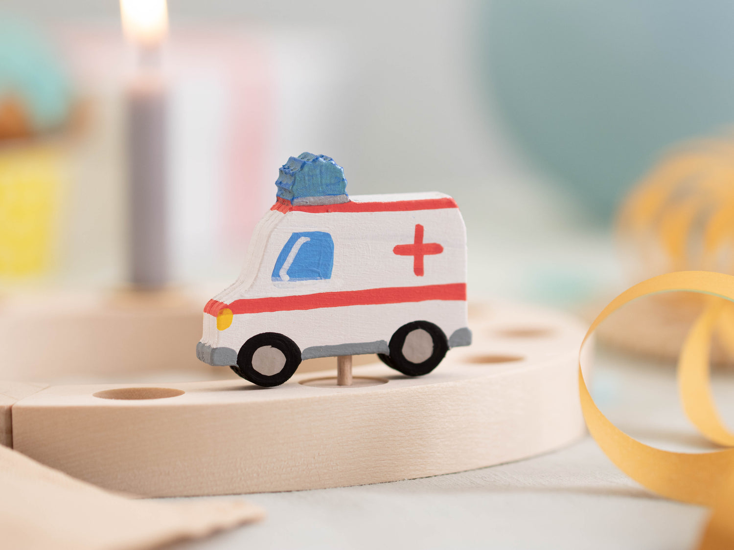 Steckfigur Krankenwagen