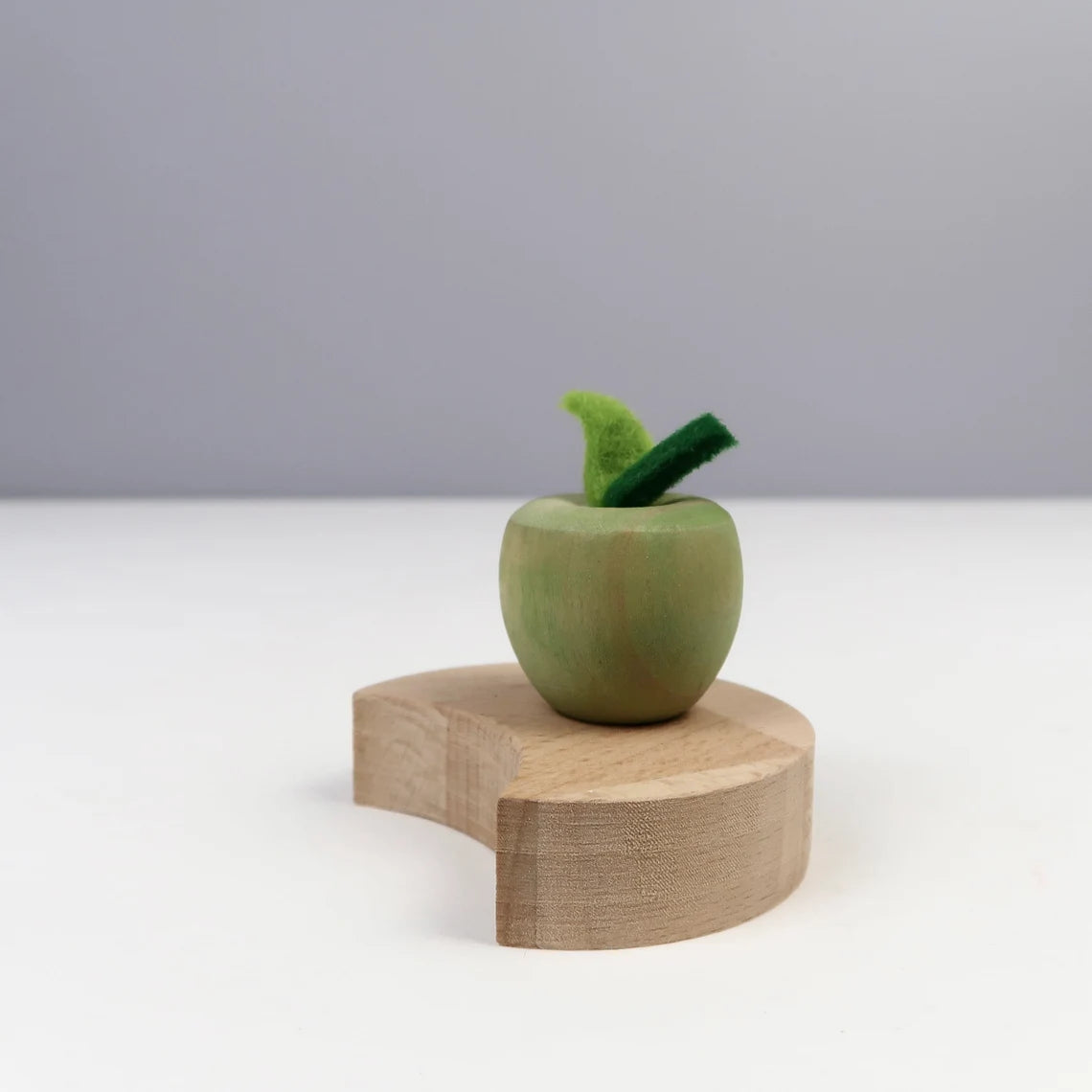 Steckfigur Apfel - Grün