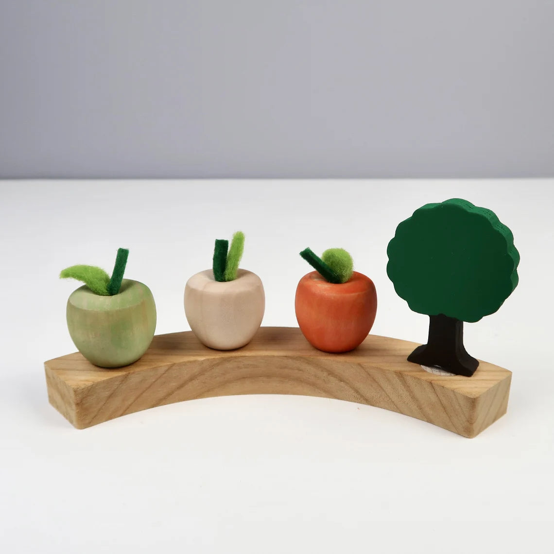 Steckfigur Apfel - Grün