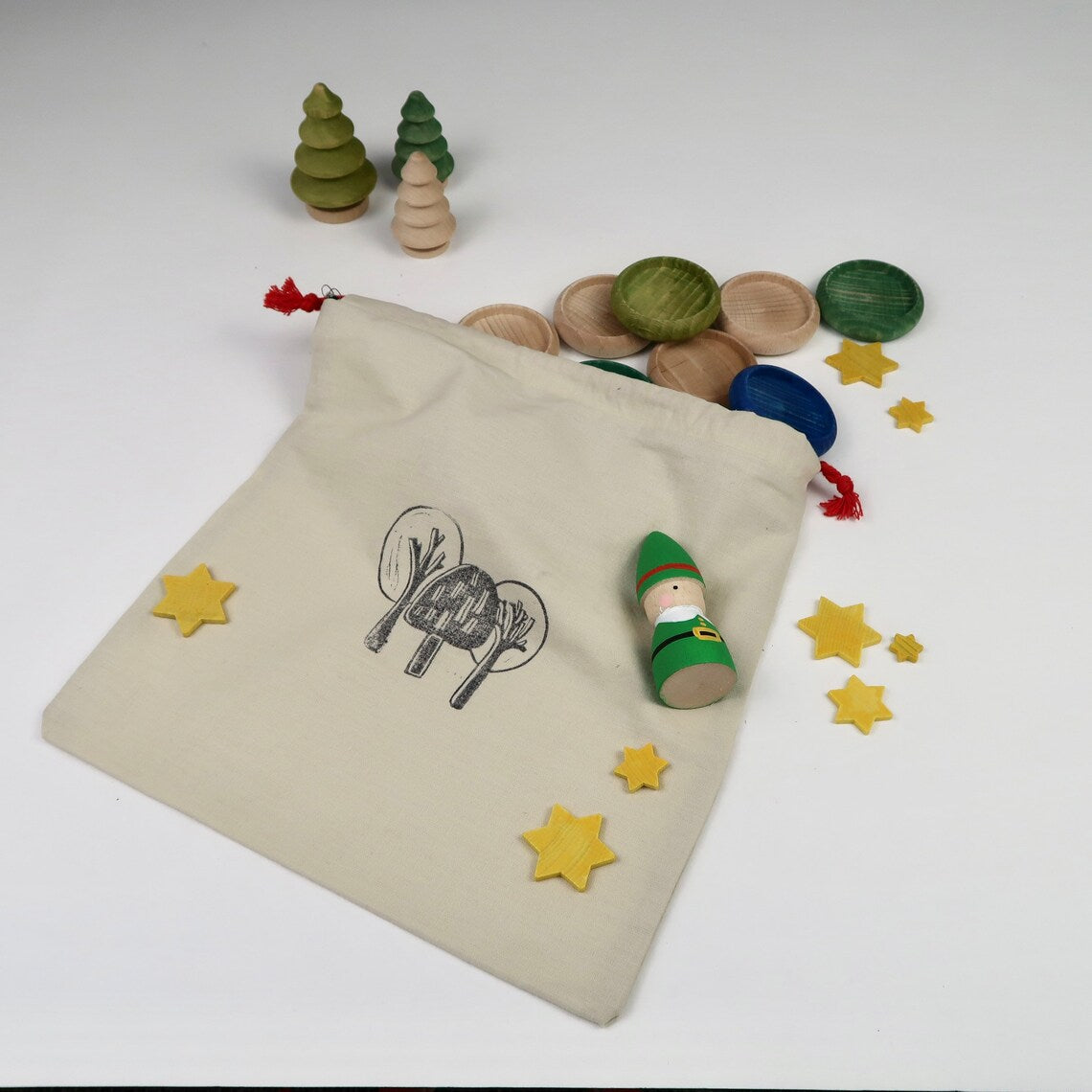 Aufbewahrungsbox für Zubehör Adventsspirale Weihnachten