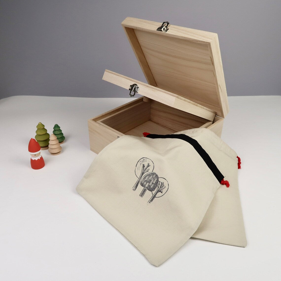 Aufbewahrungsbox für Zubehör Adventsspirale Weihnachten