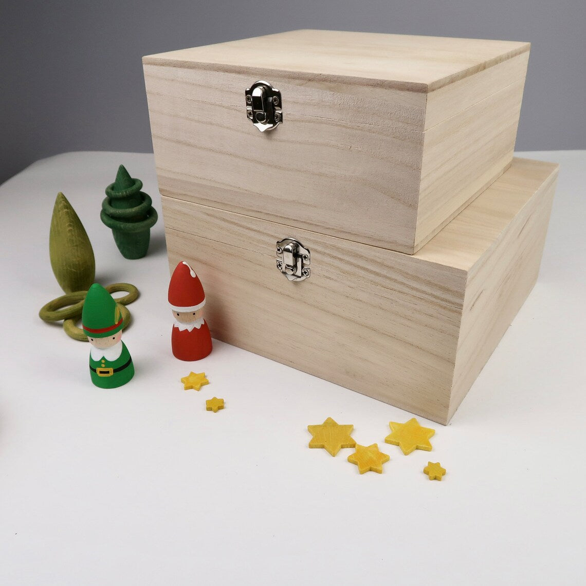 Aufbewahrungsbox für Zubehör Adventsspirale Weihnachten