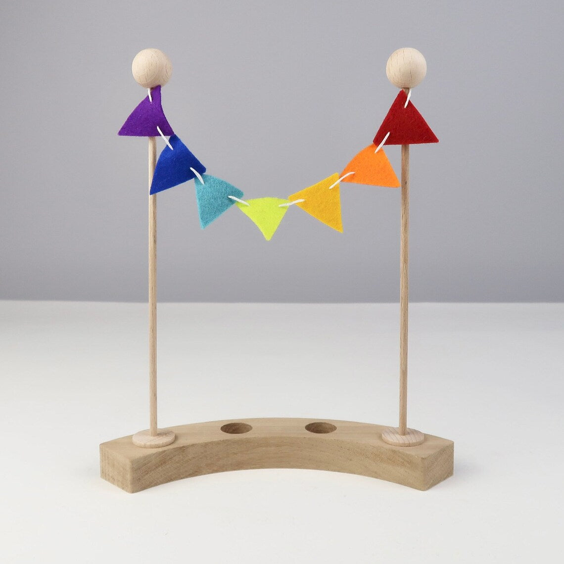 Bunte Regenbogen Wimpelkette