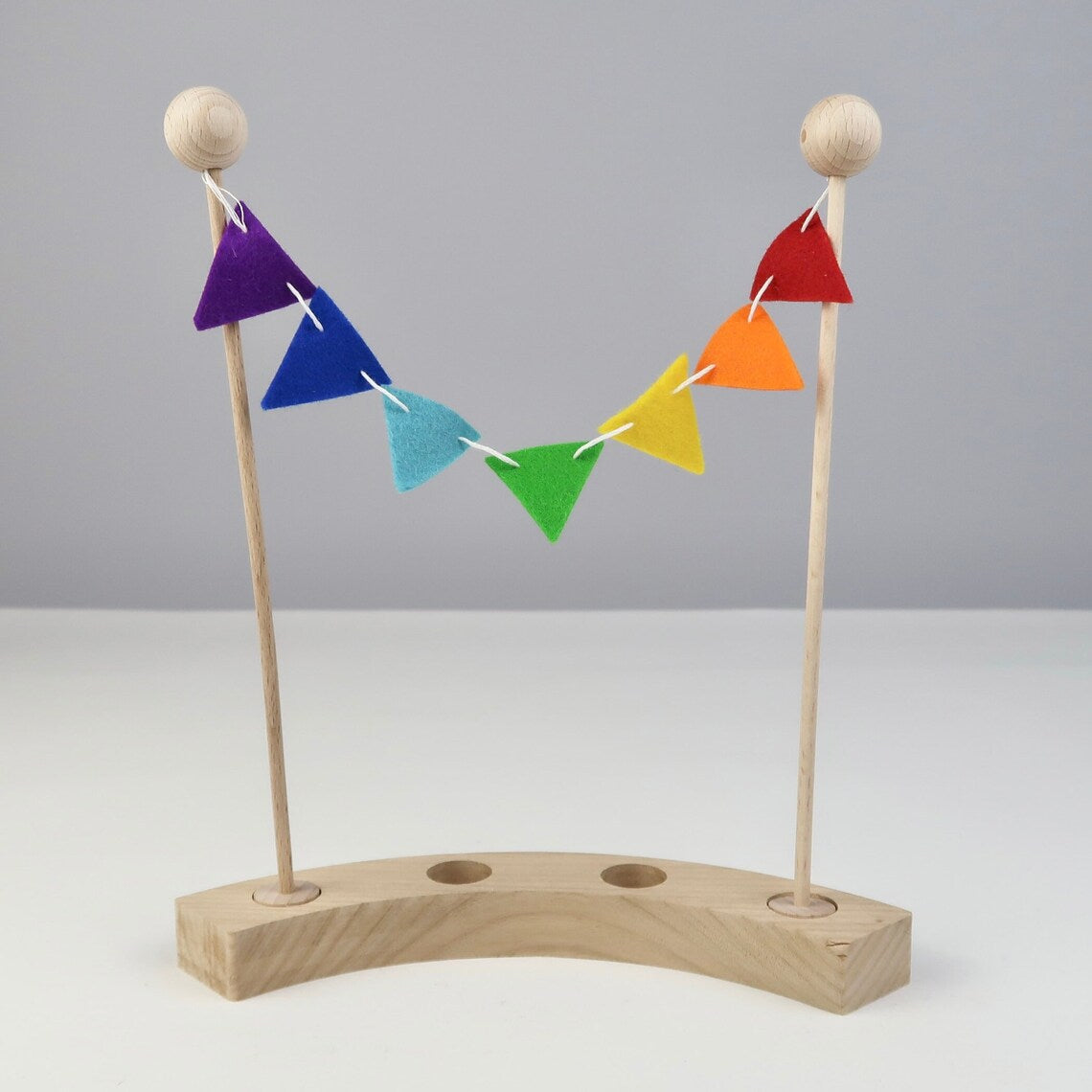 Bunte Regenbogen Wimpelkette