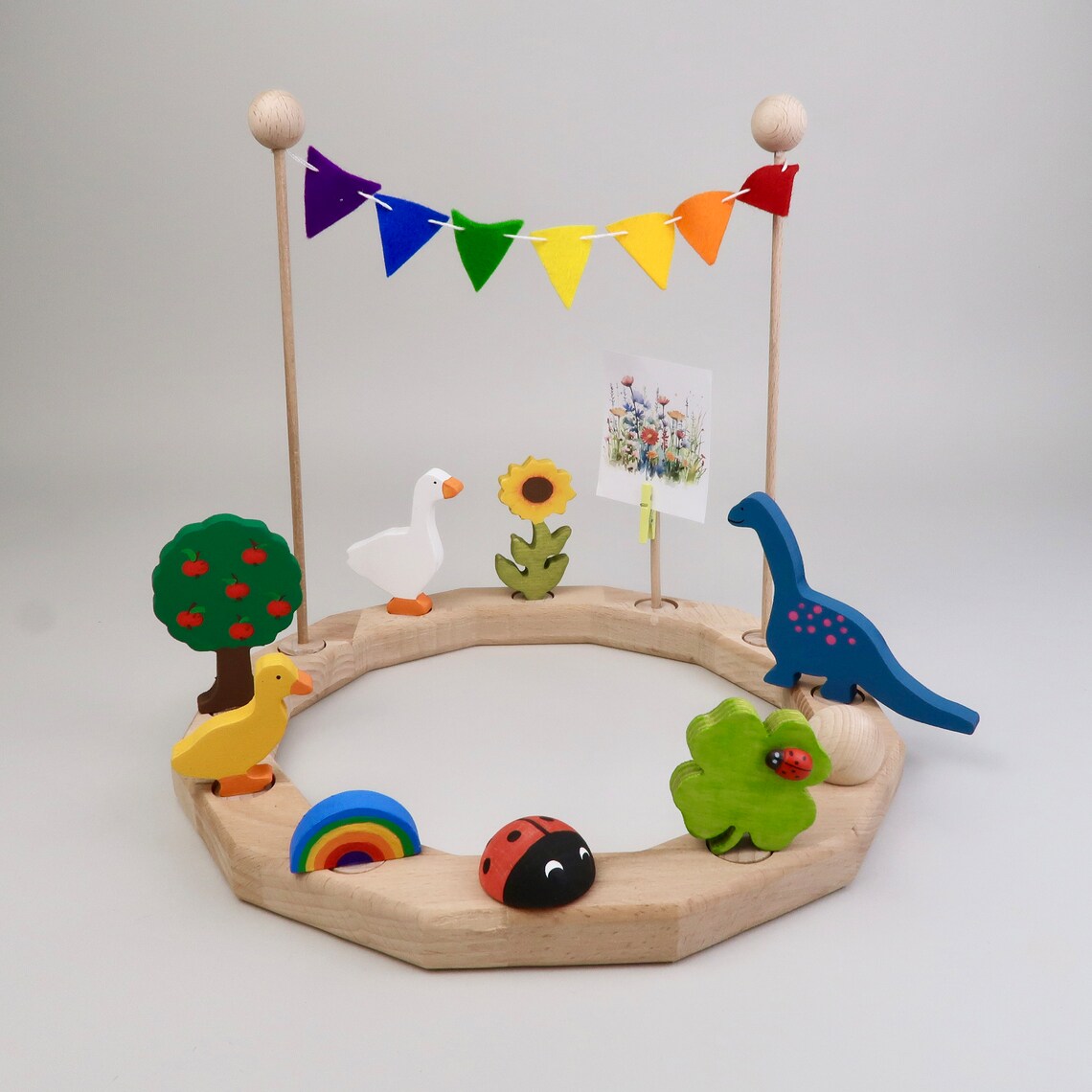 Steckfigur Kleeblatt