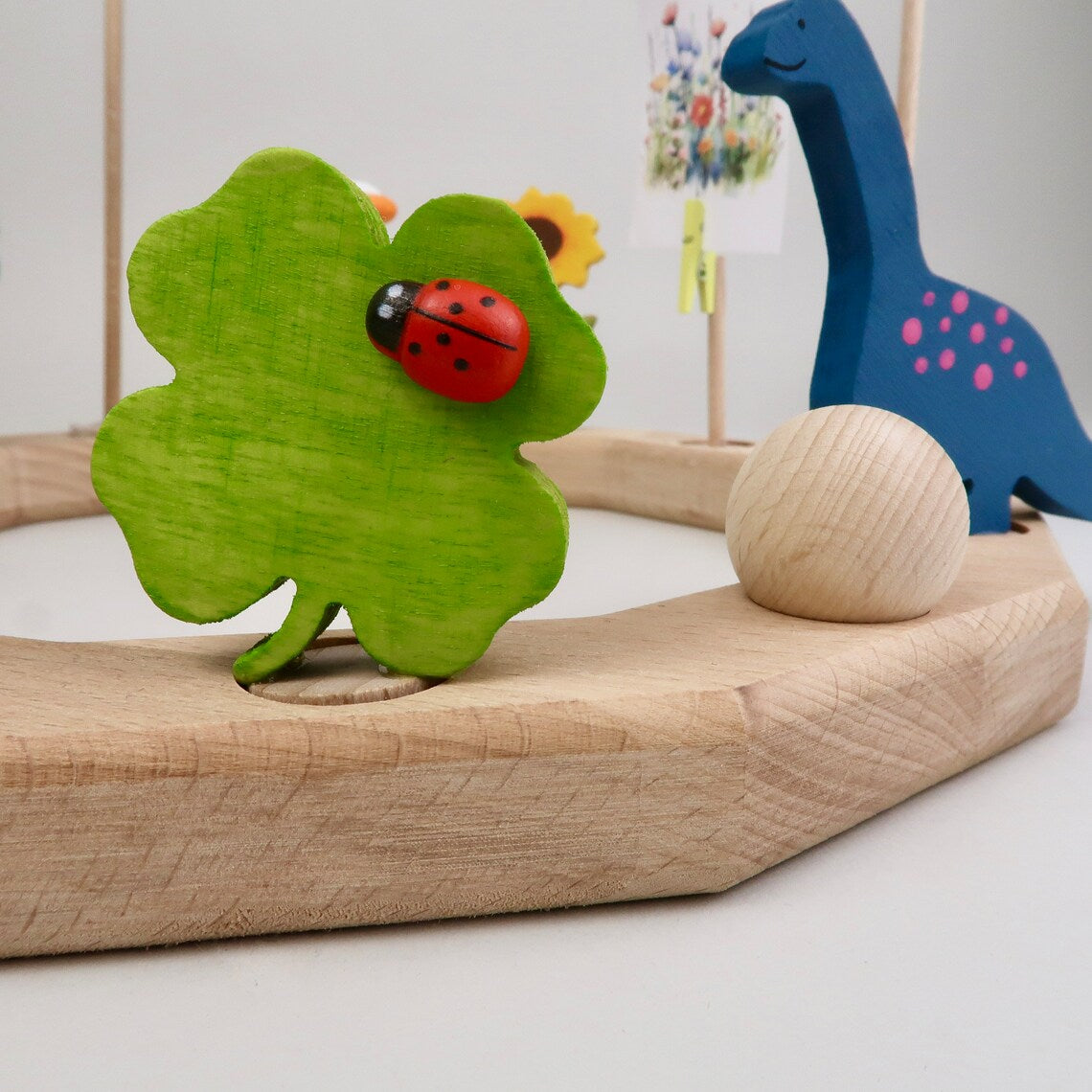 Steckfigur Kleeblatt