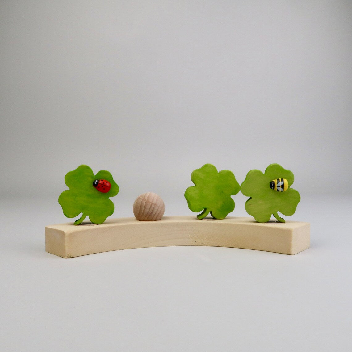 Steckfigur Kleeblatt