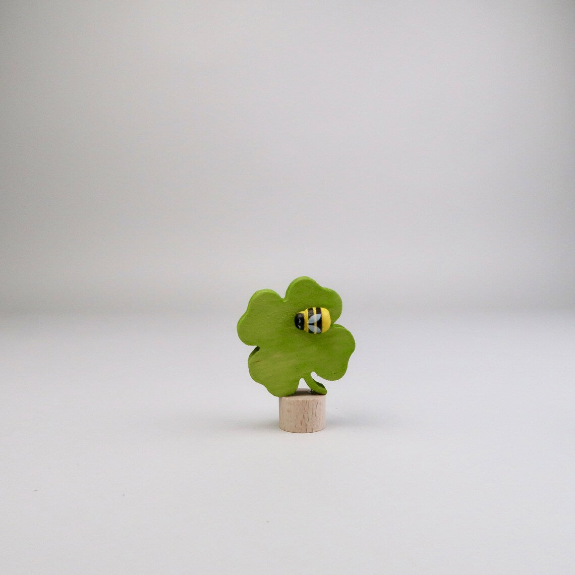 Steckfigur Kleeblatt