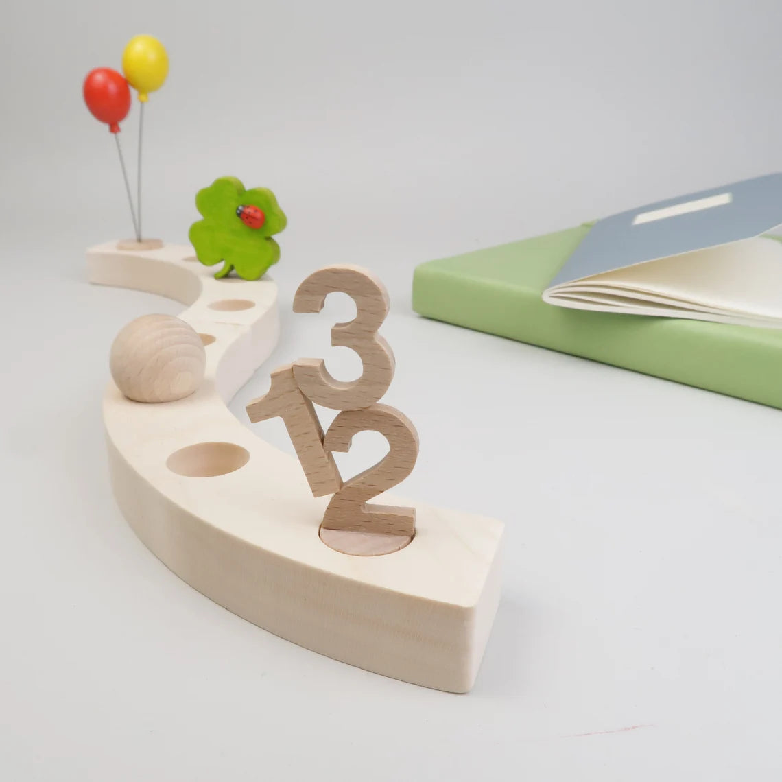 Steckfigur Zahlen 123 Einschulung