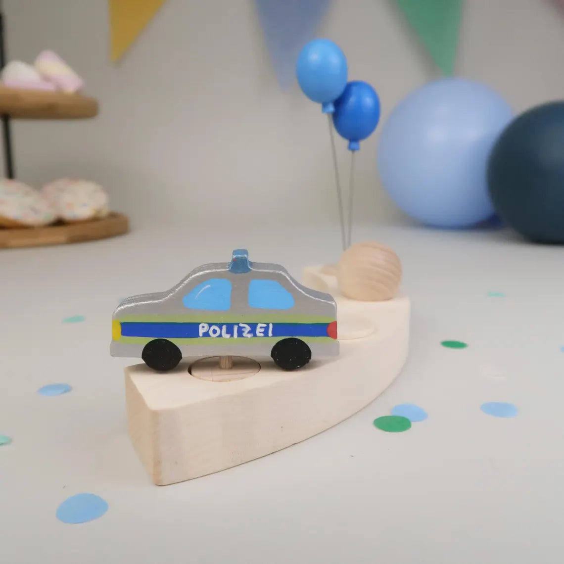 Steckfigur Polizei