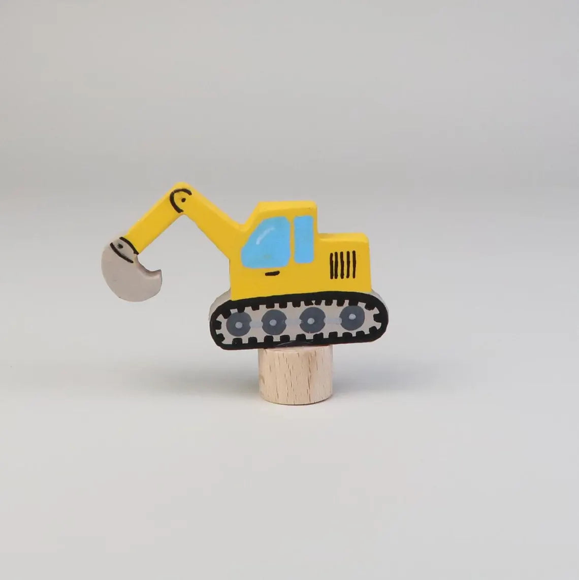 Steckfigur Bagger