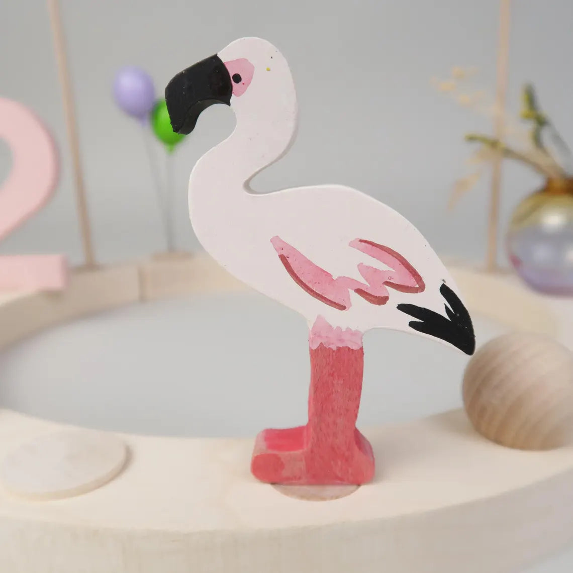 Steckfigur Flamingo - Zartrosa