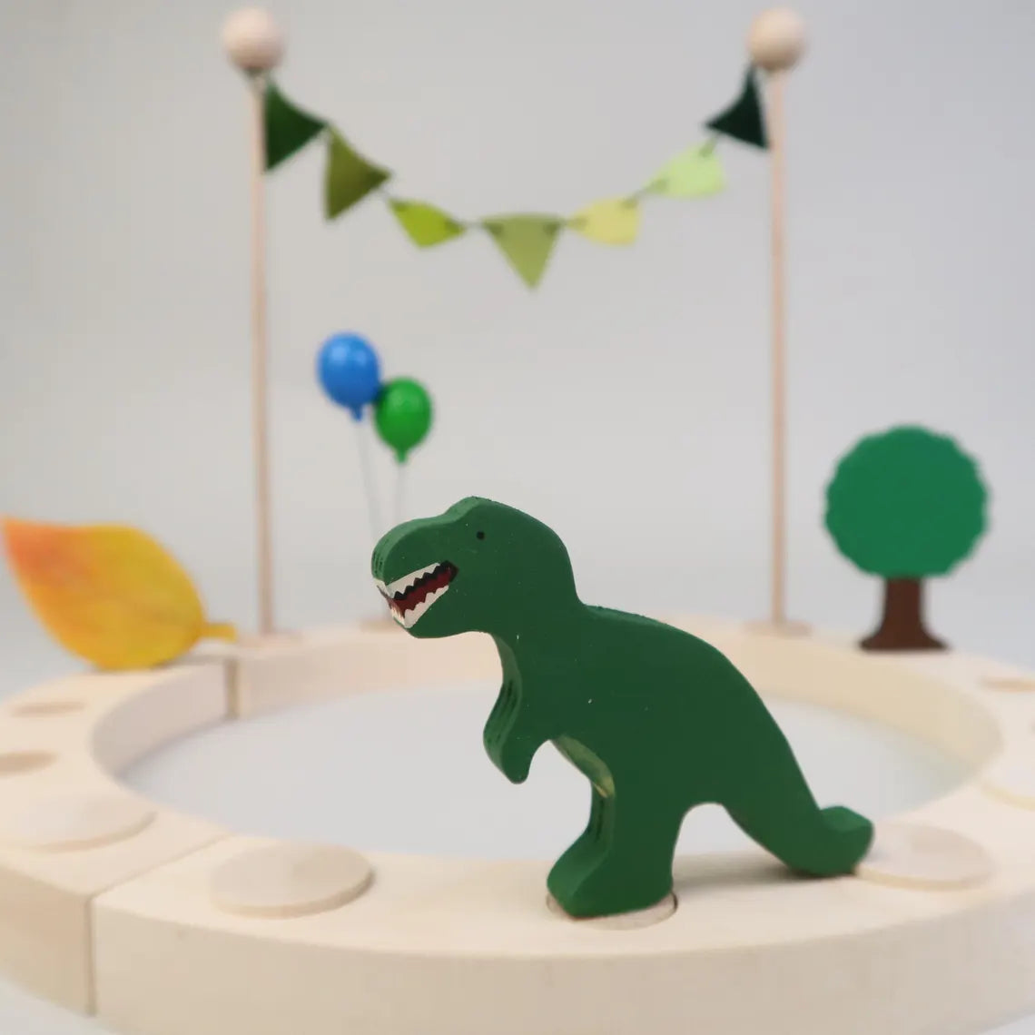 Steckfigur T-Rex grün