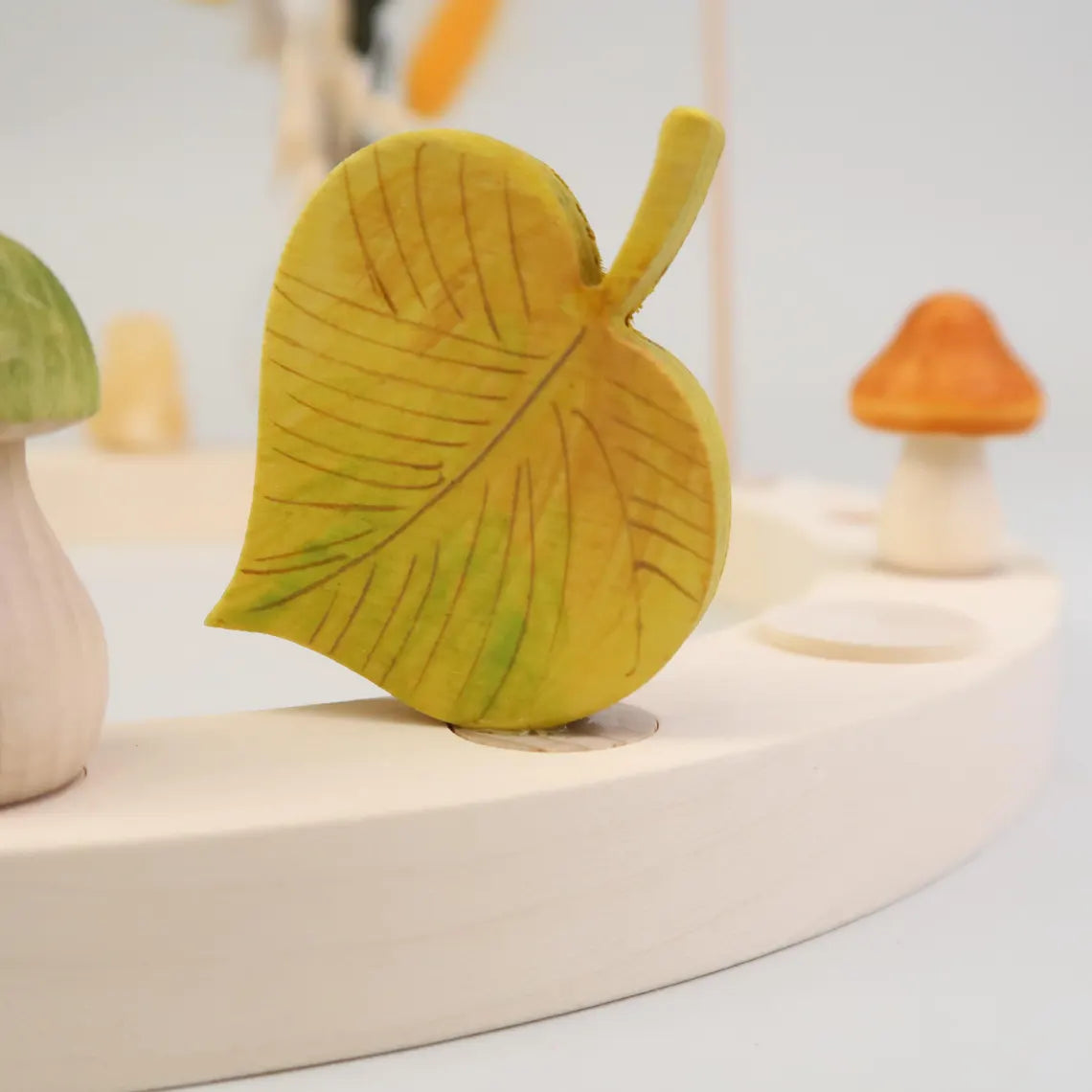 Steckfigur Herbstblatt - Eiche,Buche,Linde