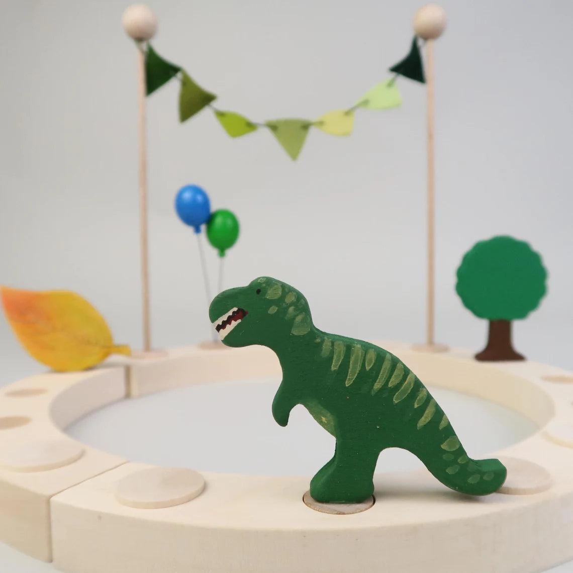 Steckfigur T-Rex grün