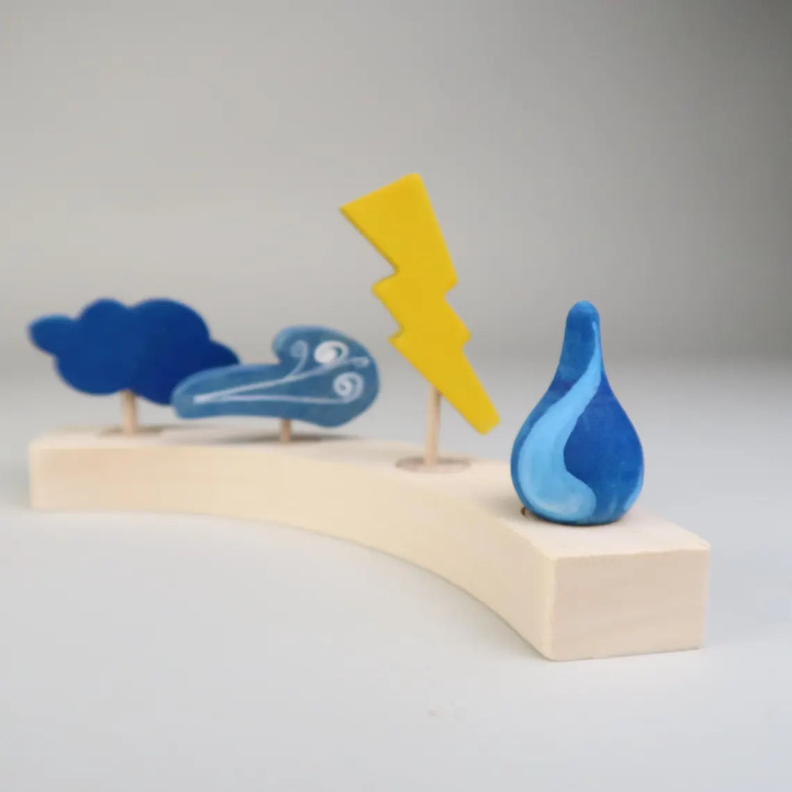 Steckfigur Regentropfen