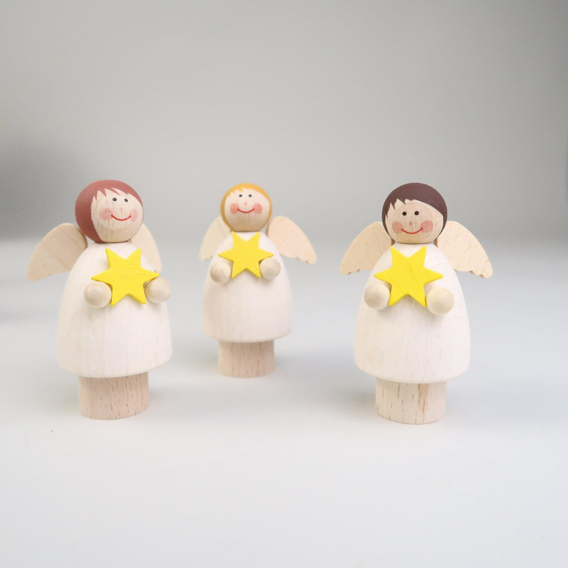 Steckfigur Engel mit Stern