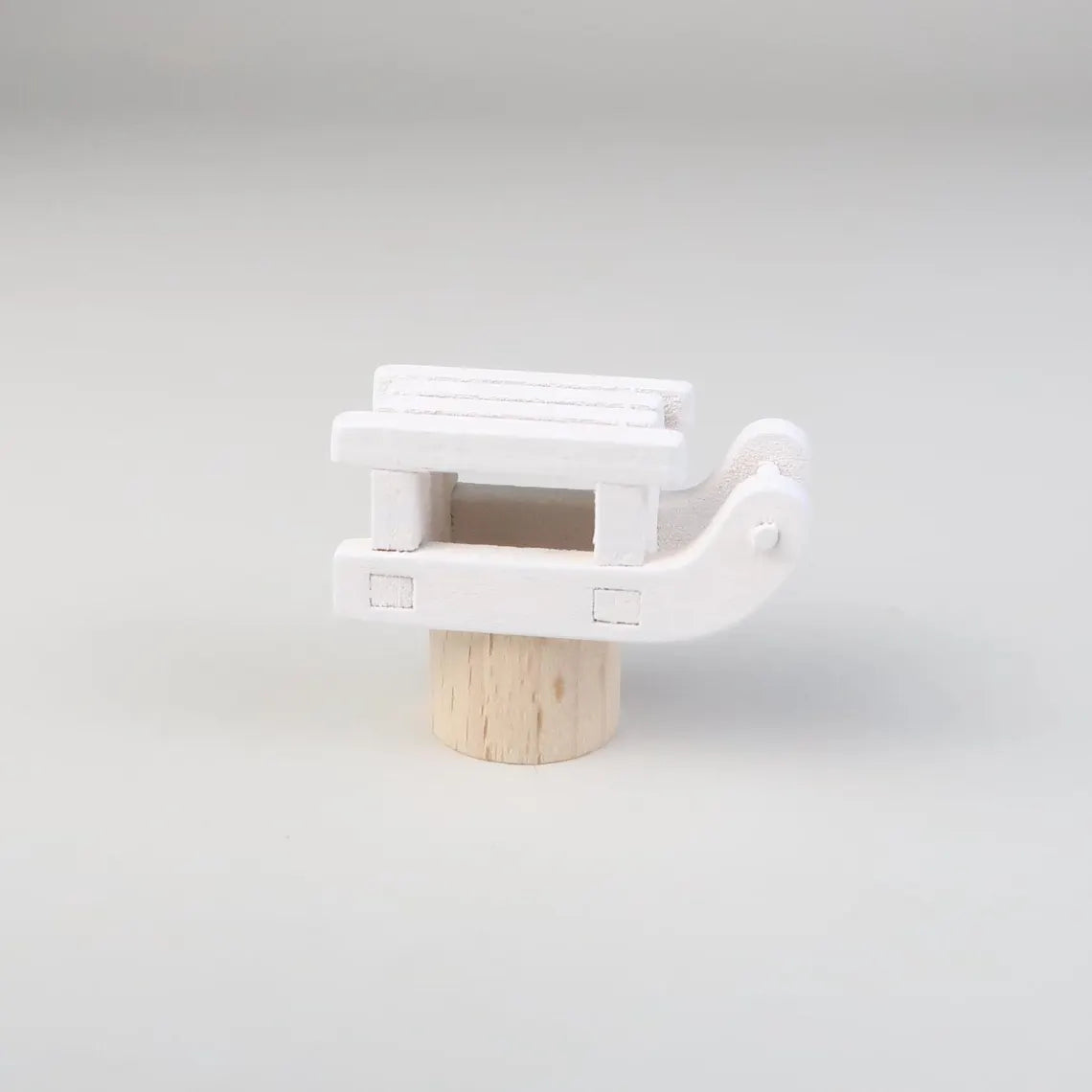 Steckfigur Schlitten