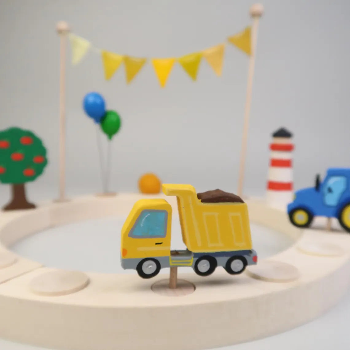 Steckfigur Kipplaster