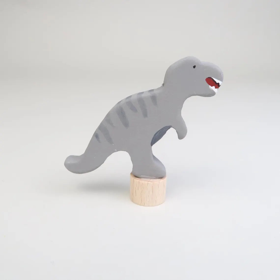 Steckfigur T-Rex grau