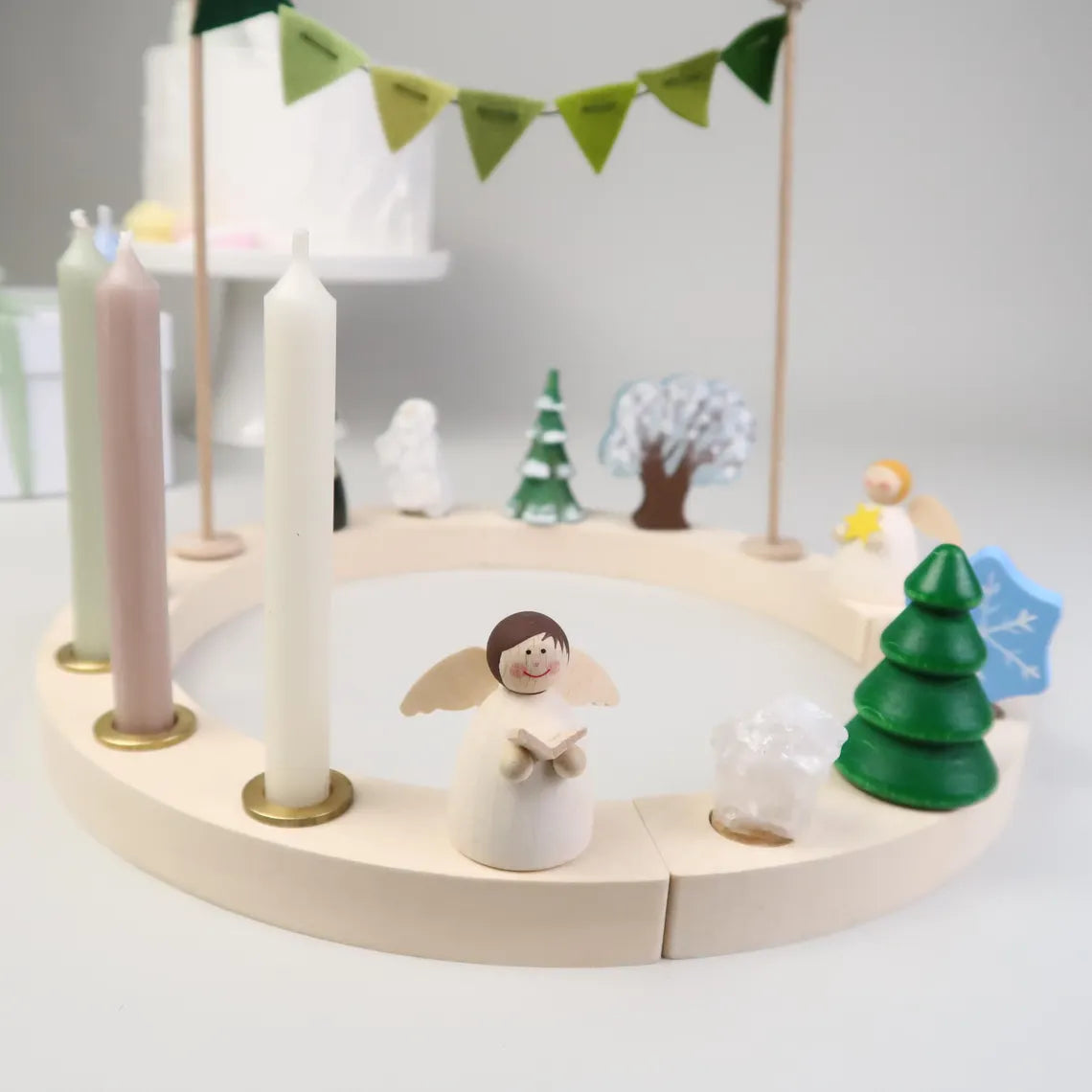 Steckfigur Engel mit Gesangsbuch