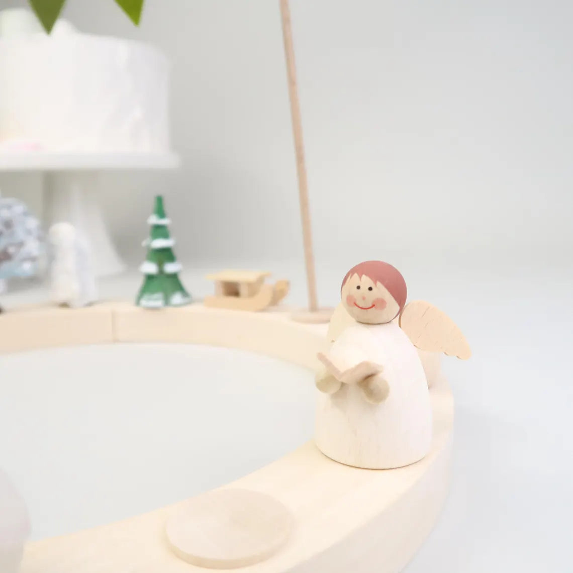 Steckfigur Engel mit Gesangsbuch