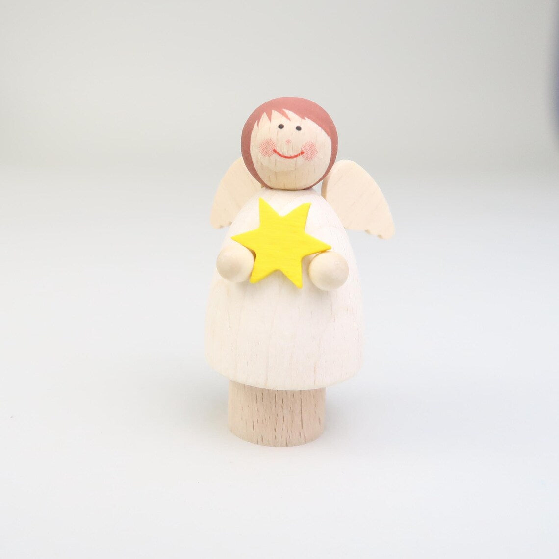 Steckfigur Engel mit Stern