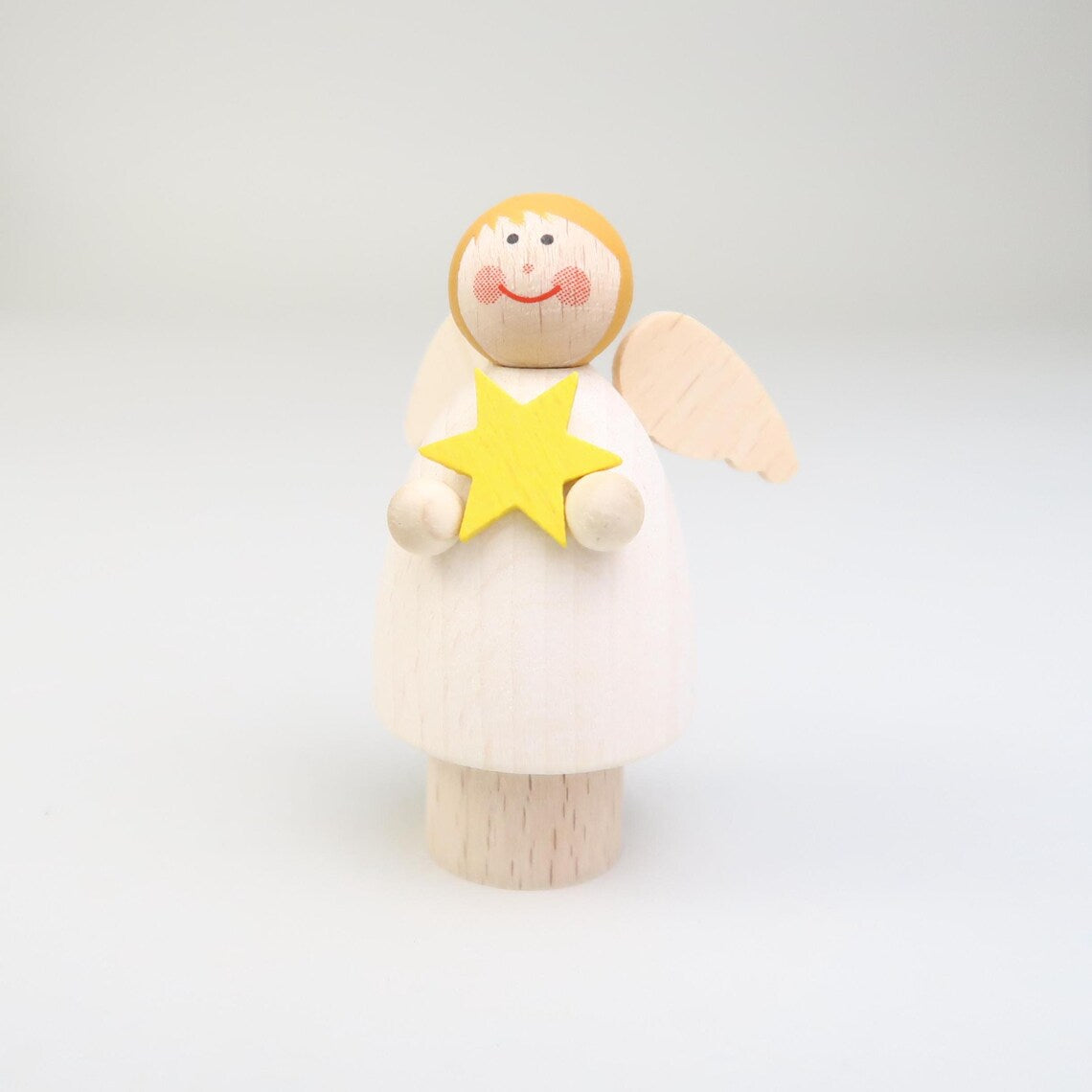 Steckfigur Engel mit Stern