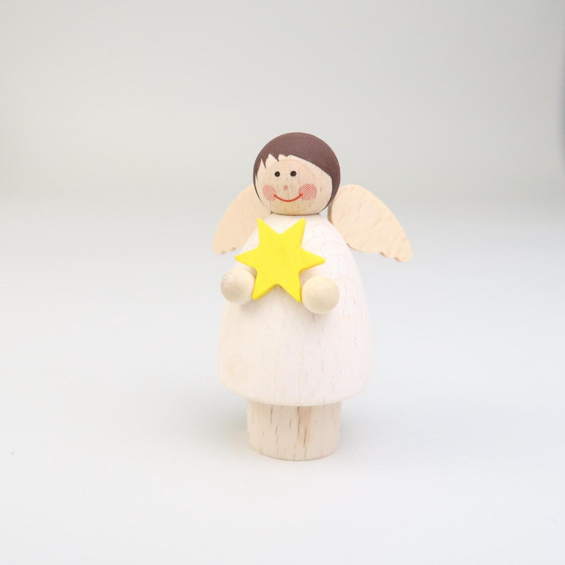 Steckfigur Engel mit Stern