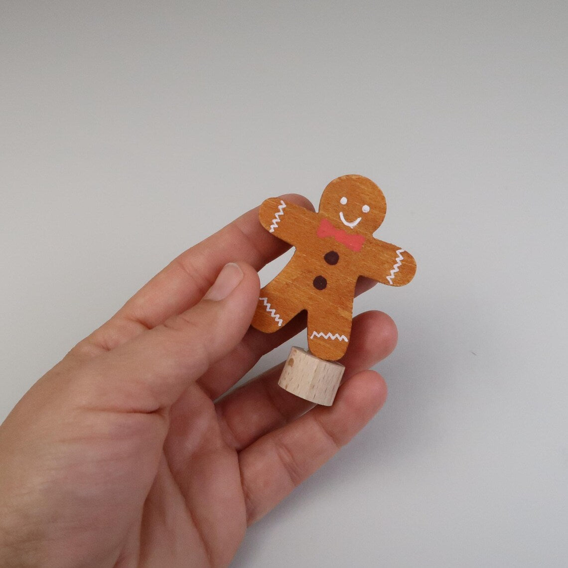 Steckfigur Lebkuchenmännchen