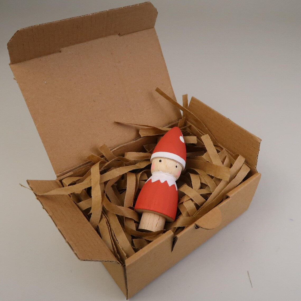 Steckfigur roter Wichtel